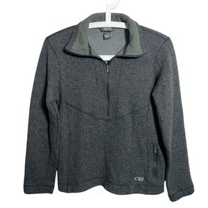 Outdoor Research Vashon fleece wool blend quarter zip pullover
